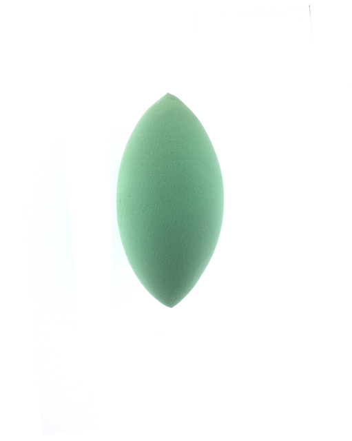 Spugna di trucco di trucco di ulivo verde